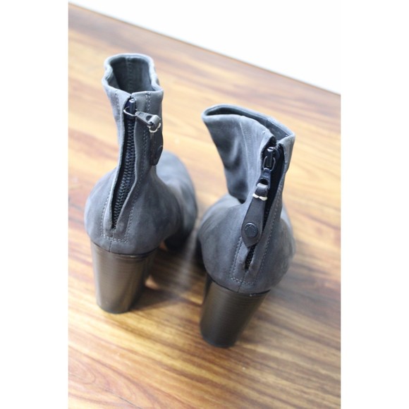 Rag & Bone Gray Leather Booties Size 38.5 | Size 7.5 - Picture 4 of 8